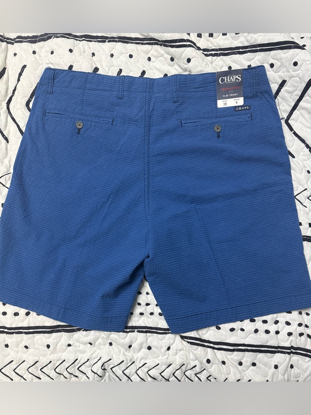 Chaps Men's Royal Blue Shorts - Picture 3 of 6